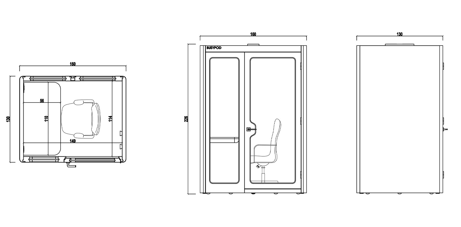 BUSYPOD Medium Work